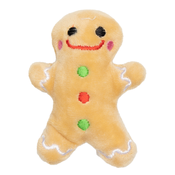 UNIQ PETS Pluszowa zabawka dla kota PURRNIP świąteczna główka z kocimiętką 7×6 cm