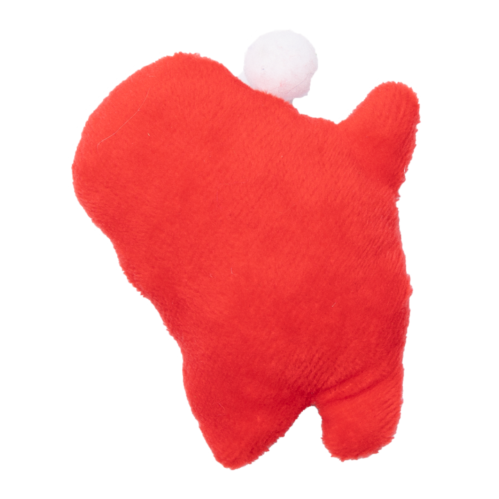 UNIQ PETS Pluszowa zabawka dla kota PURRNIP świąteczna figurka z kocimiętką 5×9,5 cm