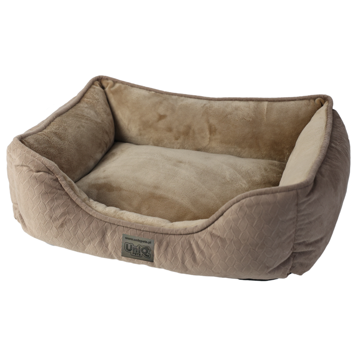 UNIQ PETS Legowisko dla psa prostokątne BRAID BROWN zipper