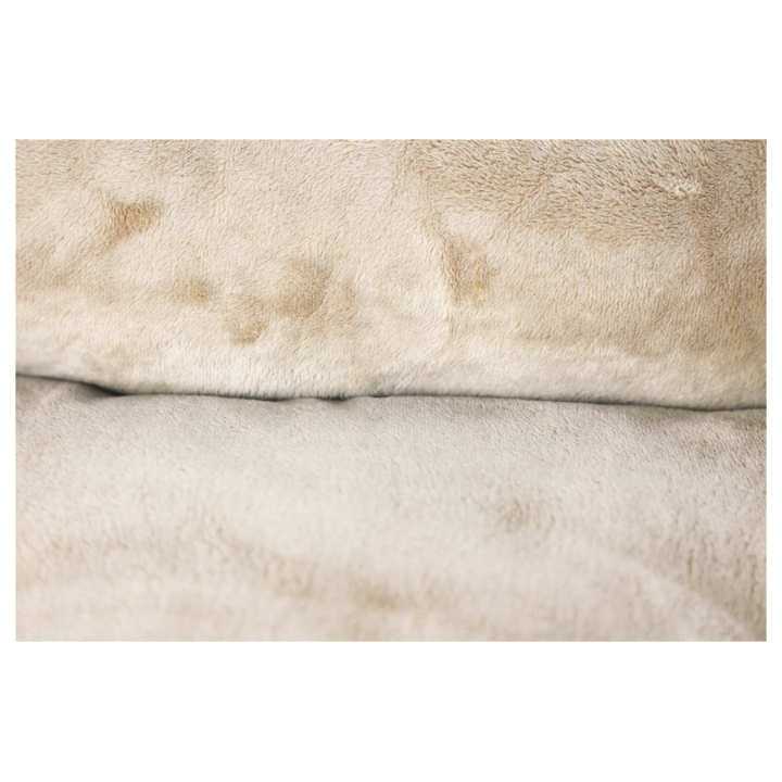 UNIQ PETS Legowisko dla psa prostokątne BRAID BROWN zipper