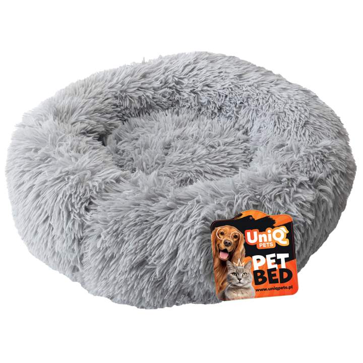 UNIQ PETS Legowisko dla psa pluszowe okrągłe DONUT