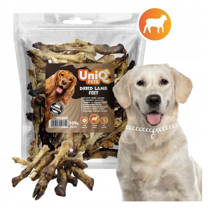 Racice jagniecie naturalne przysmaki dla psa 300g