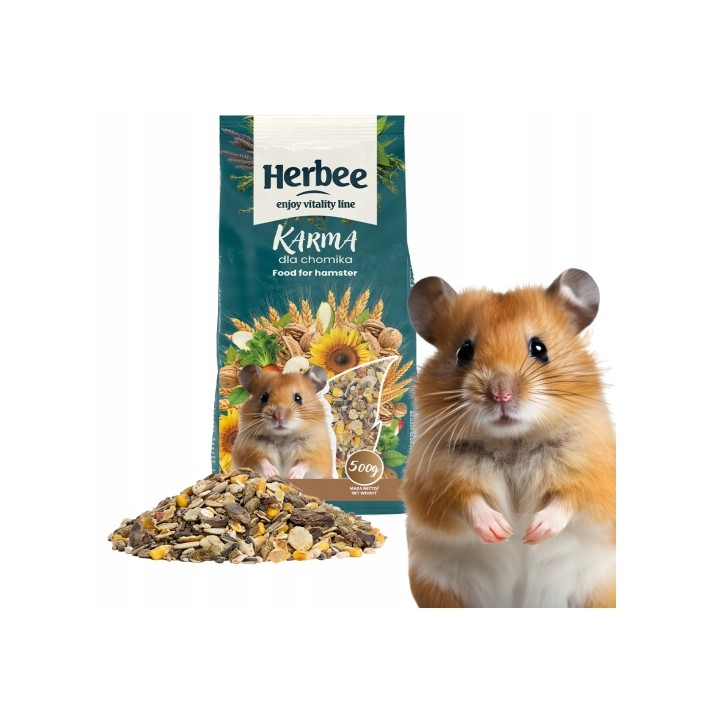 Karma dla chomika 500g HERBEE