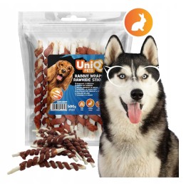 Paleczki z krolikiem dla psa przysmaki dla psa 500g UNIQ PETS