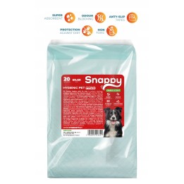 SNAPPY podkłady maty higieniczne zielone zapach trawy 60x60cm 20 szt.
