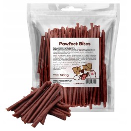 PAWFECT BITES przysmaki dla psa paluszki z wołowiny 500g