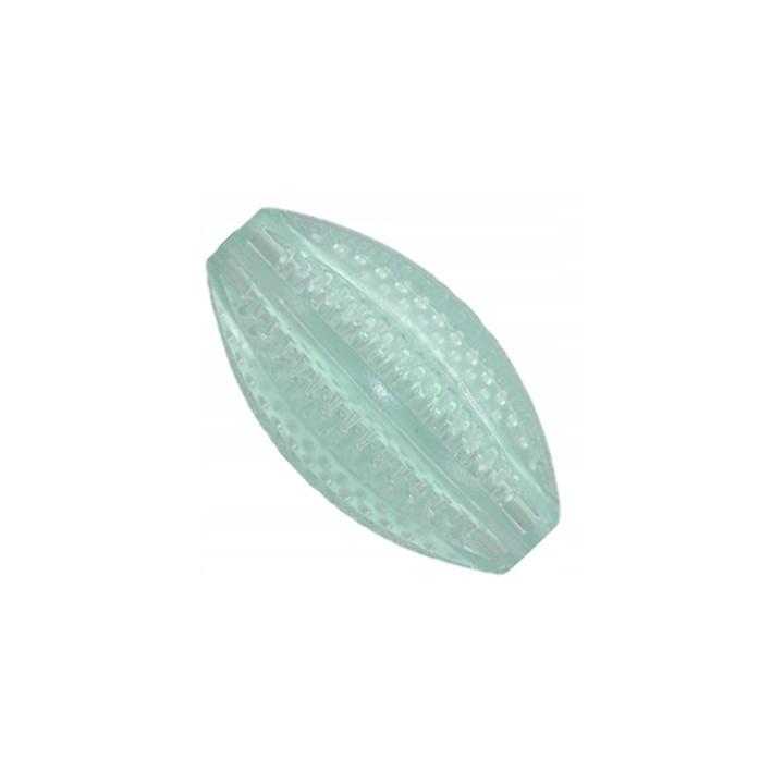 UNIQ PETS zabawka dla psa piłka TPR rugby dental na przysmaki o zapachu mięty 9cm