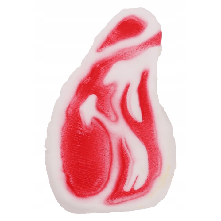 UNIQ PETS zabawka dla psa winylowy stek z piszczałką 11cm