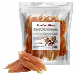 PAWFECT BITES filet z piersi kurczaka przysmaki dla psa 500g