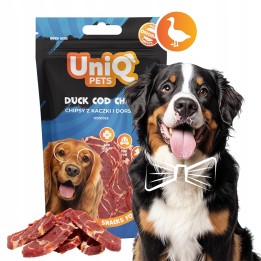 UNIQ PETS PRZYSMAKI DLA PSA WAGGI 80g chipsy z kaczki i dorsza