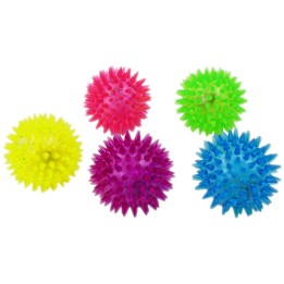 UNIQ PETS ZABAWKA DLA KOTA PUFFIES piłka świecąca z kolcami 7,5cm