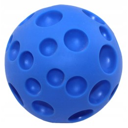 UNIQ PETS ZABAWKA DLA PSA SPORTY winylowa piłka z dziurkami i piszczałką 11cm