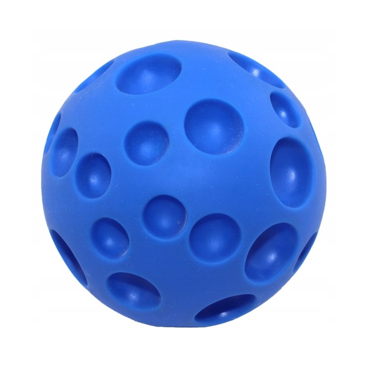 UNIQ PETS ZABAWKA DLA PSA SPORTY winylowa piłka z dziurkami i piszczałką 11cm
