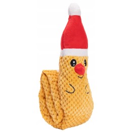 UNIQ PETS PLUSZOWA ZABAWKA DLA PSA SNIFFIES Zwijany Świąteczny stworek 69x8x3cm