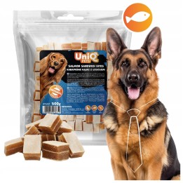 UNIQ PETS PRZYSMAKI DLA PSA 500g kanapkowe kąski z łososiem