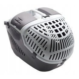 MPS TRANSPORTER DLA ZWIERZĄT SAFEPORT AVIOR BPA FREE szary 57,5x39,5x40,5cm do 10 kg
