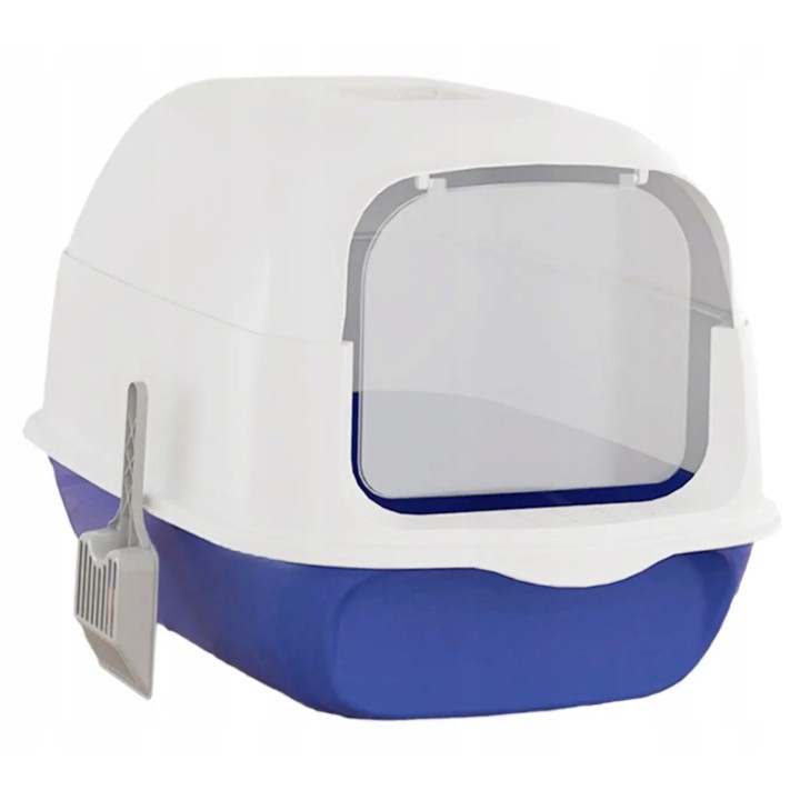 Kuweta dla kota duza zamknieta + łopatka COMFORT 50x35x33cm