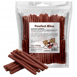 PAWFECT BITES przysmaki dla psa paluszki z jagnięciny 500g