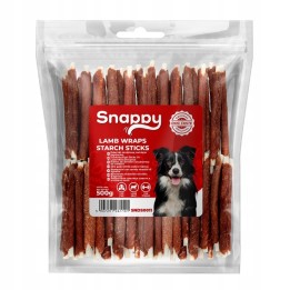 Pałeczki owinięte jagnięcina - smaczki dla psa 500g SNAPPY
