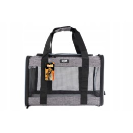 UNIQ PETS transporter dla zwierząt szary ROYALTOUR 45x30x30