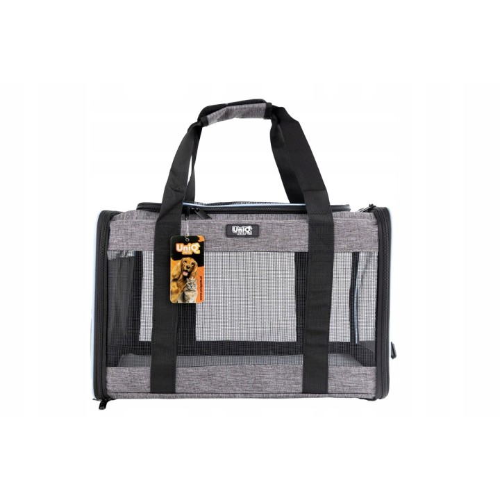 UNIQ PETS transporter dla zwierząt szary ROYALTOUR 45x30x30