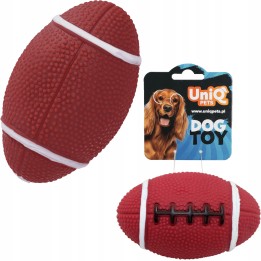 UNIQ PETS ZABAWKA DLA PSA SPORTY piłka rugby z piszczałką 10cm