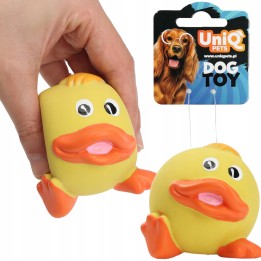 UNIQ PETS piłka dla psa kaczka zabawka piszcząca 6cm