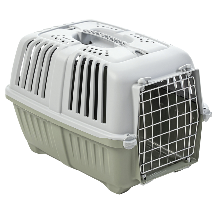 MPS PET TRANSPORTER DLA ZWIERZĄT FURFORT PRATIKO METAL 3 BPA FREE zielony 60x40x39cm do 15 kg
