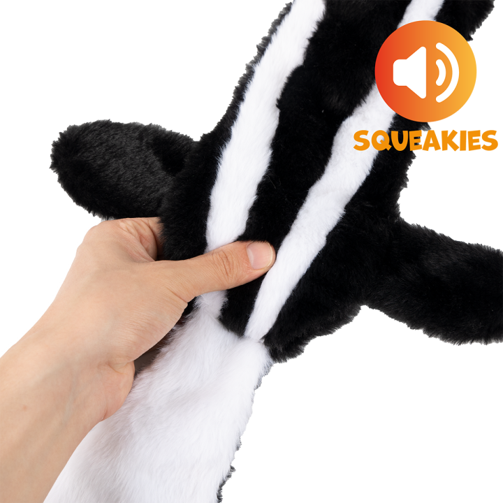 UNIQ PETS PLUSZOWA ZABAWKA DLA PSA SQUEAKIES średni borsuk z piszczałką 45x12cm