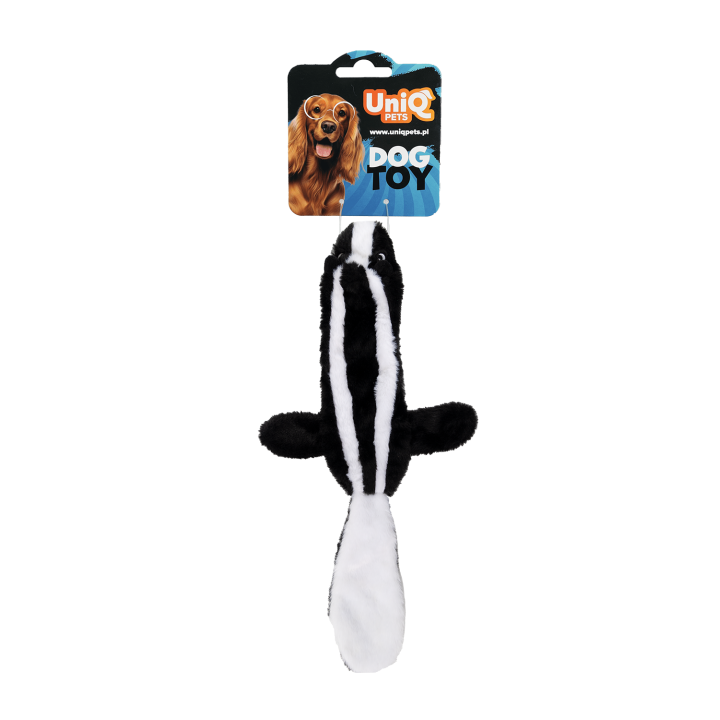 UNIQ PETS PLUSZOWA ZABAWKA DLA PSA SQUEAKIES średni borsuk z piszczałką 45x12cm