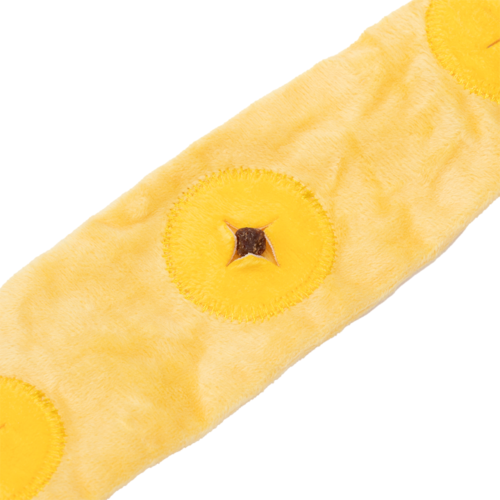 UNIQ PETS PLUSZOWA ZABAWKA DLA PSA SNIFFIES odpinany zielony krokodyl z piszczałką, 75×14x12 cm