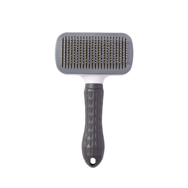 Szczotka do siersci kota psa szara BEAUTYCARE