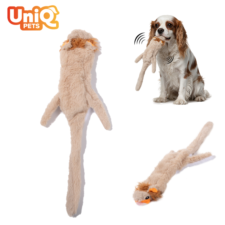 UNIQ PETS Pluszowa zabawka dla dużego psa lew z piszczałką 55cm