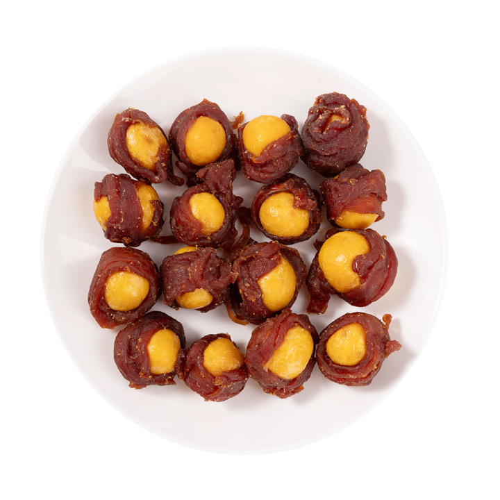 Pawfect Bites przysmaki dla psa 250g zawijasy z kaczki i żółtka