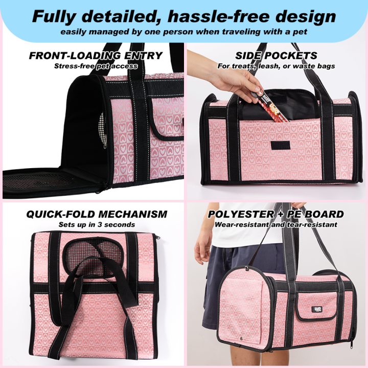 Transporter dla zwierząt torba ROYALPAW 44×25×29 cm do 7 kg UNIQ PETS