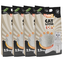 UNIQ PETS Żwirek tofu dla kota naturalny biodegradowalny