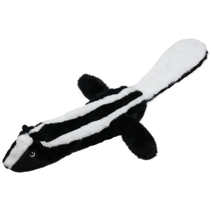 Zabawka dla psa długi zwierzak z piszczałką 55×27 cm