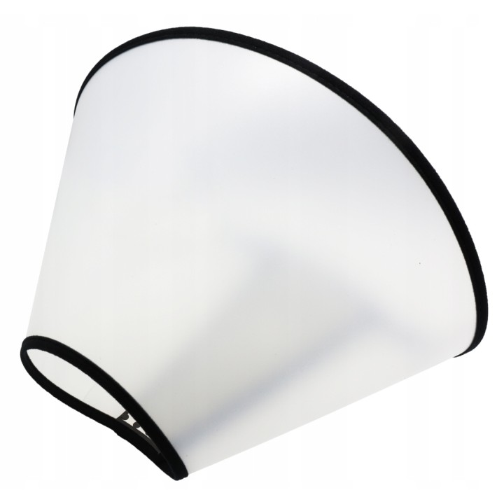 Kolnierz pooperacyjny dla psa regulowany na rzep 28-34cm M