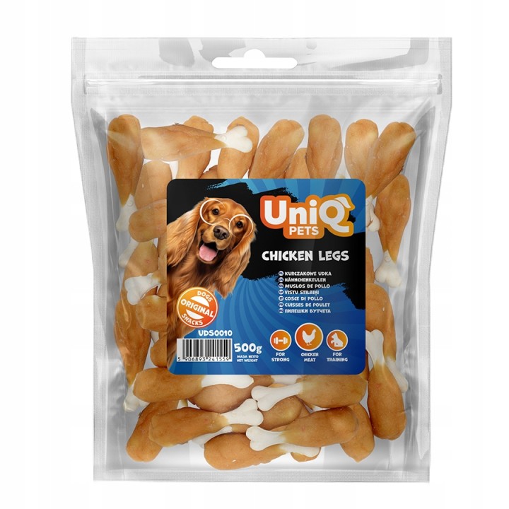 Udka z kurczaka dla psa 500g Uniq Pets