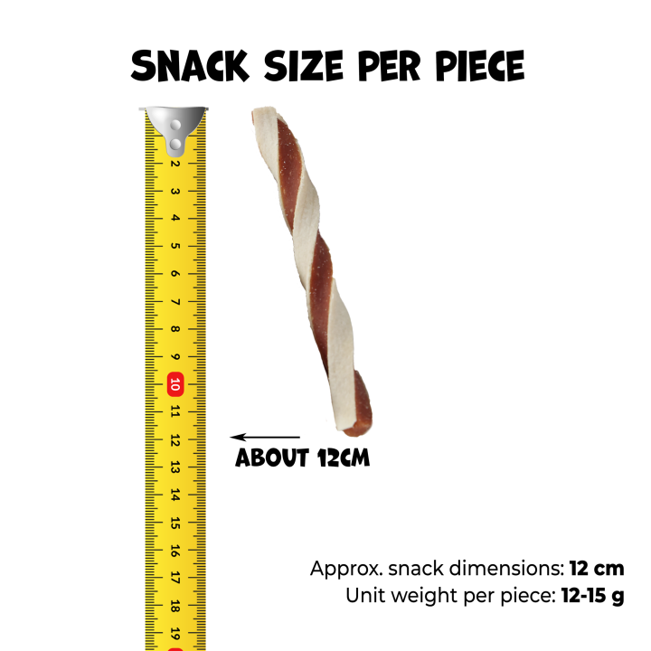 Przysmaki dla psa sandwich jagnięcina dorsz 500g Uniq Pets