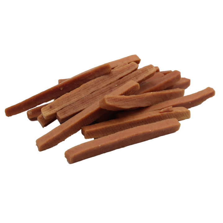 Miekkie paski krolik przysmaki dla psa 500g Uniq Pets