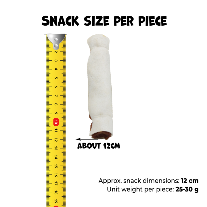 Przysmak dla psa z kaczki burrito 500g Uniq Pets