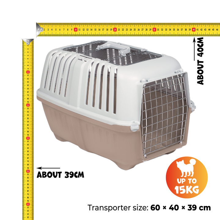 Transporter dla zwierząt PRATIKO 3 OPEN 60x40x39cm