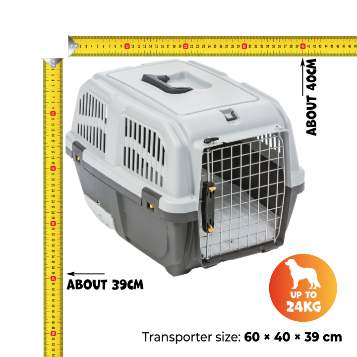 Transporter dla zwierząt SKUDO 3 CAT TRAVEL 60x40x39cm
