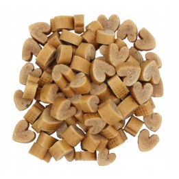 UNIQ PETS przysmaki dla kota hairball miękkie serca z kurczakem 50g