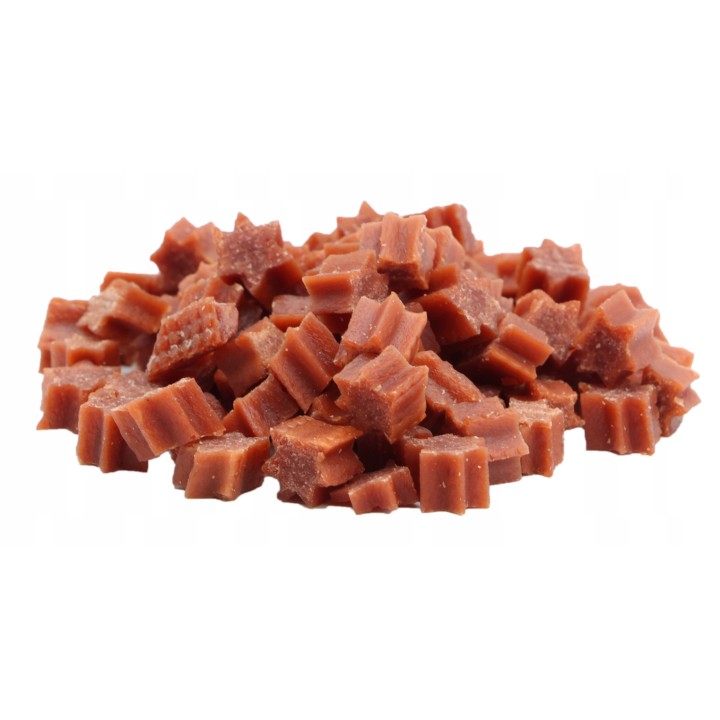 UNIQ PETS przysmaki dla kota miękkie gwiazdki jagnięcina z tauryną 50g