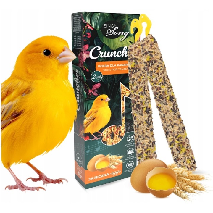 SING&SONG CRUNCHER przysmak dla kanarka jajeczny 85g
