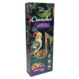 SING&SONG CRUNCHER przysmak dla średnich papug orzechowy 85g