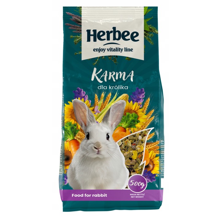 Karma krolik 500g HERBEE