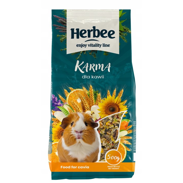 Karma dla kawi domowej 500g HERBEE